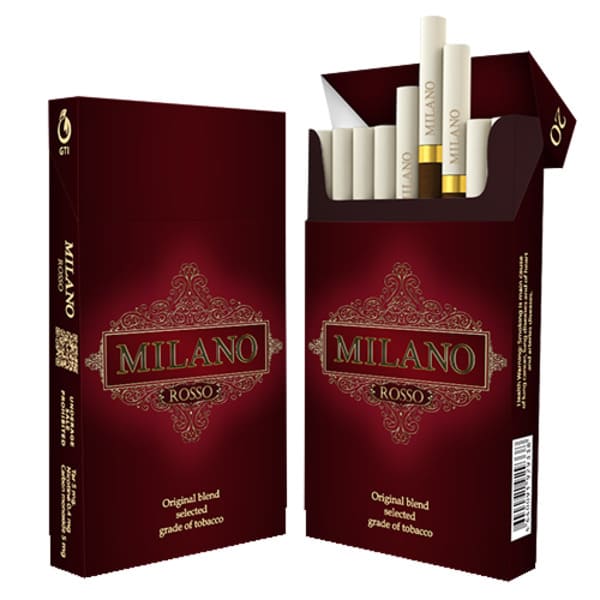 Сигареты Milano Superslim Rosso