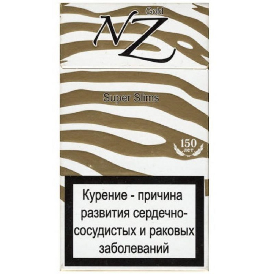 Сигареты NZ Gold Super Slims