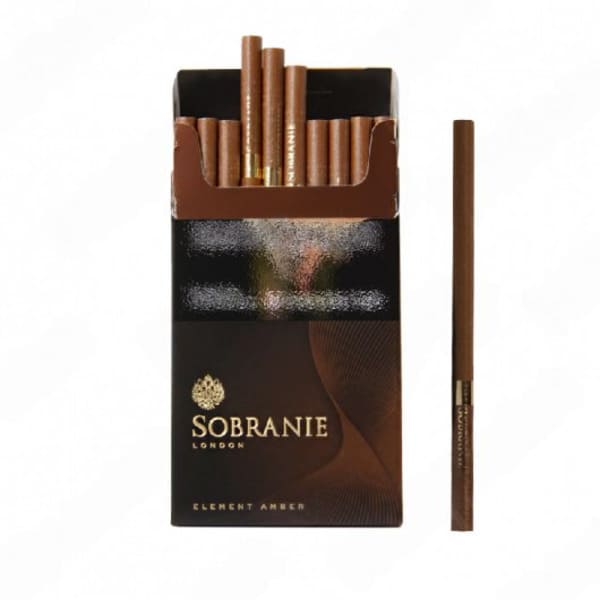 Сигареты Sobranie Element Amber Super Slim — изображение 2