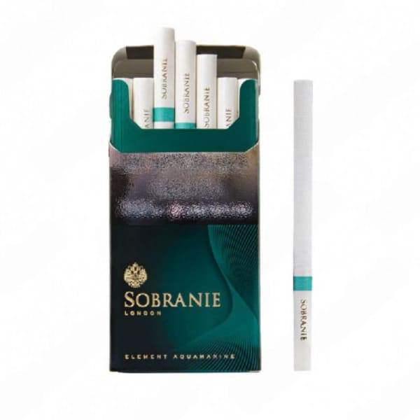 Сигареты Sobranie Element Aquamarine — изображение 2