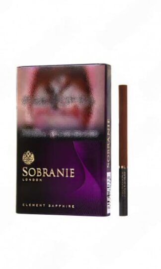 Сигареты Sobranie Element Sapphire